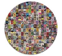 Puzzle da 1000 pezzi per adulti Rock First Round Puzzles da 1000 pezzi per adulti, regalo per uomini e donne, per tutti i giorni e per occasioni speciali (67,5x67,5cm)