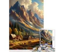 Puzzle da 1000 pezzi per adulti Romanticismo Pittura V Decorazione per la casa Giocattoli Regali per donne Uomini Gioco impossibile con poster abbinato e foglio di quiz Dimensioni 38x26cm