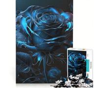 Puzzle da 1000 pezzi per adulti, rosa blu, gioco rompicapo, difficile, per rafforzare l'amore tra le coppie 50x75cm