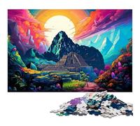 Puzzle da 1000 pezzi per adulti Rovine Inca in Perù Puzzle impossibile per ragazzi dai 14 anni in su 1000 pezzi (75x50 cm)