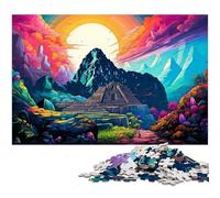 Puzzle da 1000 pezzi per adulti Rovine Inca in Perù puzzle per regali antistress sfida difficile 1000 pezzi (38x26 cm)