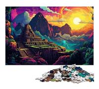 Puzzle da 1000 pezzi per adulti Rovine Inca in Perù puzzle per regali antistress sfida difficile 1000 pezzi (75x50 cm)