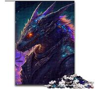 Puzzle da 1000 pezzi per adulti, Ryujin futuristico, puzzle da 1000 pezzi, opera d'arte, decorazione, giocattolo di intelligenza per giochi al chiuso in famiglia (dimensioni 50x75cm)