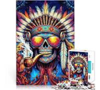 Puzzle da 1000 pezzi per adulti Saggezza caleidoscopica Difficile da completare ma divertente e umoristico Interazione genitore-figlio 52x38cm