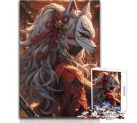 Puzzle da 1000 pezzi per adulti Samurai Assassino Sirena Rilassante e calmante Hobby da interno Perfetto Giocattolo per il tempo libero Dimensioni 38x52cm