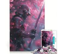 Puzzle da 1000 pezzi per adulti, samurai giapponesi, gioco pratico, assemblaggio di modelli, compleanni e occasioni speciali 38x52cm