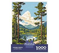 Puzzle Da 1000 Pezzi Per Adulti San Bernardino Lake View Puzzle Per Adulti Gioco Pratico Sfida Difficile Gioco Impegnativo Regali 38x26cm/1000pcs