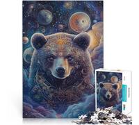 Puzzle da 1000 pezzi per adulti Santo Orso Aiuta il cervello ad allenare i giocattoli che creano dipendenza per coltivare la pazienza Un'opera d'arte 38x26cm