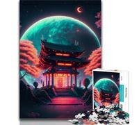 Puzzle da 1000 pezzi per adulti, santuario shintoista, 1000 pezzi, allena il tuo cervello e le tue mani, regalo di compleanno, regali (50x75cm)