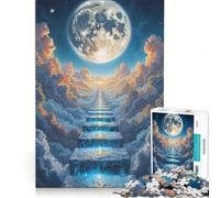 Puzzle da 1000 pezzi per adulti, Scala Celeste, Gioco Impossibile, Divertimento per tutta la famiglia, compleanno e Natale 38x52cm