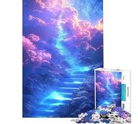 Puzzle da 1000 pezzi per adulti "Scala verso il Paradiso" - Gioco educativo e stimolante - Regalo di compleanno per tutta la famiglia (Dimensioni 50x75cm)