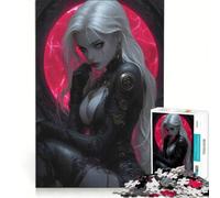 Puzzle da 1000 pezzi per adulti Scarlet Eclipse︰ Dark Warrior gioco educativo difficile e stimolante ideale come regalo 38x52cm