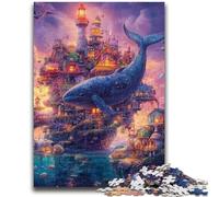 Puzzle da 1000 pezzi per adulti, scena subacquea stravagante, aiuta il cervello a esercitare, giocattoli avvincenti per coltivare la pazienza, un'opera d'arte 50x75cm
