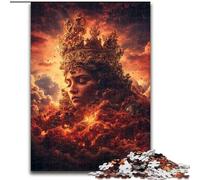 Puzzle da 1000 pezzi per adulti, scheletro della regina, adolescenti, coppie e amici per compleanni e Natale dimensioni 50x75cm