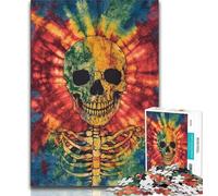 Puzzle da 1000 pezzi per adulti, scheletro fantasy, aiuta il cervello ad allenare i giocattoli avvincenti per coltivare la pazienza, decorazione perfetta (75x50cm)