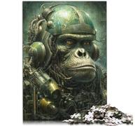Puzzle da 1000 pezzi per adulti Scimmia Biomeccanica, regalo di compleanno, decorazione da parete, 50 x 75 cm, per adolescenti dai 14 anni in su