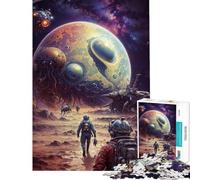 Puzzle da 1000 pezzi per adulti "Scoperte astrali" - Divertimento a casa attività e regali per donne giochi divertenti per ragazzi dai 14 anni in su (38x26cm)