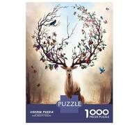 Puzzle Da 1000 Pezzi Per Adulti Seasons Change Puzzle Per Adulti Gioco Rompicapo Vacanza A Casa Passatempo Interazione Genitore-figlio 38x26cm/1000pcs