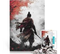 Puzzle da 1000 pezzi per adulti Sekiro Samurai per il giocattolo di sfida del gioco educativo Decorazioni e regali unici per la casa 52x38cm