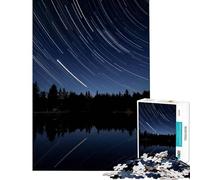 Puzzle da 1000 pezzi per adulti: Sentieri stellari sul lago nella foresta Aiuta ad allenare la mente antistress Gioco per famiglie adatto a partire dai 14 anni (38x26cm)