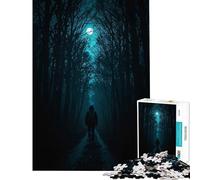 Puzzle da 1000 pezzi per adulti Sentiero Lunare attraverso il Bosco Oscuro Gioco impossibile avvincente e stimolante per coltivare la pazienza Regalo di compleanno per divertimento in famiglia