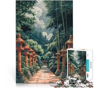 Puzzle da 1000 pezzi per adulti Sentiero nel bosco Giocattoli educativi per l'apprendimento Giochi per famiglie Ottimi regali e giocattoli 75x50cm
