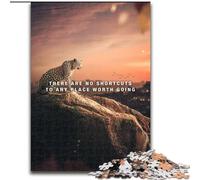 Puzzle da 1000 pezzi per adulti, senza scorciatoie, rompicapo stimolante per adolescenti, perfetto come decorazione per la casa o come regalo (dimensioni: 50x75cm)