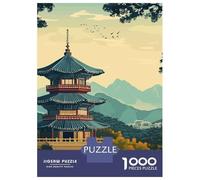 Puzzle Da 1000 Pezzi Per Adulti Seoul Pagoda Landscape Adolescenti Puzzle Giocattoli Antistress Sfida Difficile Attività Divertenti A Casa 38x26cm/1000pcs