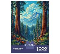 Puzzle Da 1000 Pezzi Per Adulti Sequoia National Park Landscape Puzzle Per Adulti Gioco Per Famiglie Taglio Di Precisione Per Compleanno, Natale 70x50cm/1000pcs