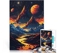 Puzzle da 1000 pezzi per adulti Sera Astrale Giocattoli che creano dipendenza e sfidano l'intelligenza del cervello Buon regalo 52x38cm