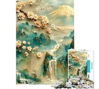 Puzzle da 1000 pezzi per adulti Serenity ﹨u Tranquillità Sfida educativa Difficile Gioco rilassante Adatto a partire dai 14 anni (50x75cm)