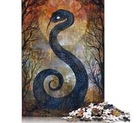Puzzle da 1000 pezzi per adulti Serpents Lair, puzzle per adulti, puzzle di carta, giocattolo educativo antistress, puzzle 38x26 cm/1000 pezzi