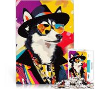Puzzle da 1000 pezzi per adulti Signor Cane Aiuta il cervello ad allenare i giocattoli che creano dipendenza per coltivare la pazienza Buon regalo 38x26cm