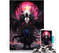 Puzzle da 1000 pezzi per adulti Signore dei Samurai Oscuro Riduzione dello stress interessante Adatto per la decorazione del desktop 38x26cm