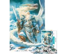 Puzzle da 1000 pezzi per adulti Signore del Drago Invernale sfida educativa difficile rilassante adatto a partire dai 14 anni (38x26cm)