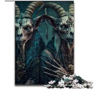Puzzle da 1000 pezzi per adulti Signore Oscuro Puzzle impegnativi per il divertimento in famiglia Perfetto per le vacanze, serate di gioco interattive Dimensioni 50X75CM