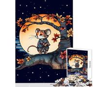 Puzzle da 1000 pezzi per adulti simpatico topo giocattoli antistress ottimo regalo per i giochi gioco pratico impegnativo da completare dimensioni 50x75cm