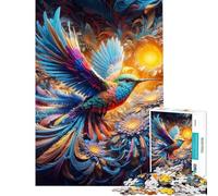 Puzzle da 1000 pezzi per adulti "Sinfonia del Volo" gioco pratico di taglio di precisione divertente attività da fare a casa (dimensioni 38x52cm)