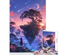 Puzzle da 1000 pezzi per adulti Sky Haven giocattolo educativo ottimi regali e giocattoli gioco pratico con poster abbinato e foglio di quiz dimensioni 38x52cm