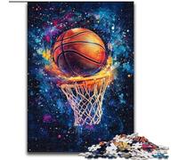 Puzzle da 1000 pezzi per adulti Slam Dunk Puzzle da basket in legno, perfetto per adolescenti e collezionisti, ideale come decorazione per la casa e regalo da viaggio, dimensioni 50X75CM