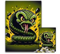 Puzzle da 1000 pezzi per adulti Sly Serpent. I puzzle più belli per adulti,perfetti per il divertimento in famiglia,giochi di società,bomboniere per feste di compleanno. 26X38cm/10,23x14,96 pollici.
