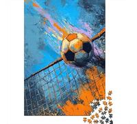 Puzzle Da 1000 Pezzi Per Adulti Soccer Ball Goal Net-1 Puzzle Antistress Giocattoli Difficili Regali Unici Per Compleanno E Natale 38x26cm/1000pcs