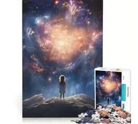Puzzle da 1000 pezzi per adulti Sognando un altro mondo, gioco rompicapo, decorazione perfetta, compleanno e Natale 50x75cm