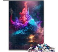 Puzzle da 1000 pezzi per adulti "Sogni colorati" in legno, un regalo perfetto per il divertimento in famiglia, 50x75cm, per decorare la casa, allenare la mente e come regalo per le feste