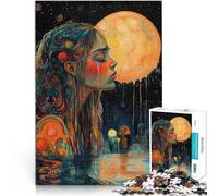 Puzzle da 1000 pezzi per adulti Sogni lunari Aiuta il cervello ad allenare i giocattoli che creano dipendenza per coltivare la pazienza decorazione murale 38x26cm