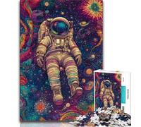 Puzzle da 1000 pezzi per adulti, Sogno dell'astronauta, aiuta il cervello ad allenarsi, giocattoli avvincenti per coltivare la pazienza, decorazione perfetta (38x26cm)
