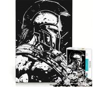 Puzzle da 1000 pezzi per adulti, soldatini in bianco e nero, gioco rompicapo, divertente antistress, per rafforzare l'amore tra le coppie 38x26cm