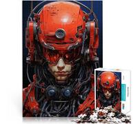 Puzzle da 1000 pezzi per adulti Soldato robot Aiuta il cervello ad allenare i giocattoli che creano dipendenza per coltivare la pazienza Idee regalo 38x26cm