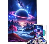 Puzzle da 1000 pezzi per adulti "Solitudine Celeste" ideale per compleanni e Natale Sfida impegnativa gioco educativo per ragazzi dai 14 anni in su (50x75cm)