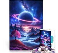 Puzzle da 1000 pezzi per adulti Solitudine Celeste per il giocattolo di sfida del gioco educativo Regalo di compleanno, regali, arte murale 38x26cm